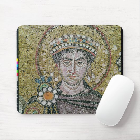 Kaiser Justinian I. c.547 AD Mousepad (Mit Mouse)