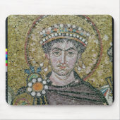 Kaiser Justinian I. c.547 AD Mousepad (Vorne)