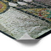 Kaiser Justinian I. c.547 AD Poster (Ecke)