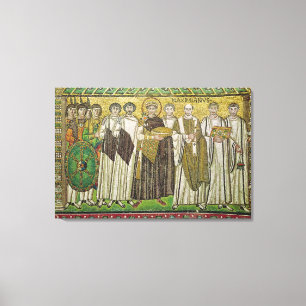 Kaiser Justinian I Leinwanddruck