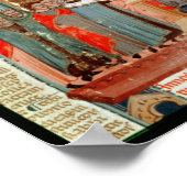 Kaiser Justinian und sein Gericht Poster (Ecke)