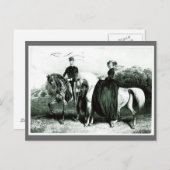 Kaiser & Kaiserin Österreichs auf #012SS Postkarte (Vorne/Hinten)