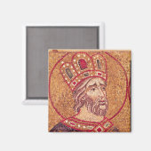 Kaiser Konstantin I. der Große Magnet (Vorderseite/Rückseite)
