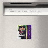 Kaiser Lila Foto Speichern Sie das Datumsfenster Magnet (In Situ (Geschirrspüler))