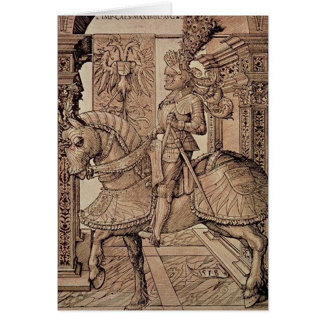 Kaiser Maximilian I ein Pferd, 1518 reiten (Vorne)