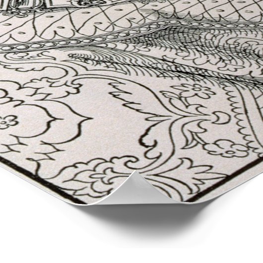 Kaiser Maximilian I. Poster (Ecke)