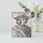 Kaiser Maximilian I. Postkarte (Stehend Vorderseite)