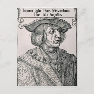 Kaiser Maximilian I. Postkarte