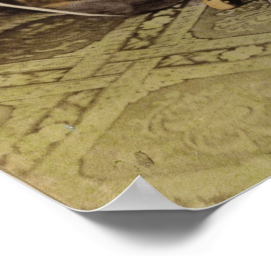 Kaiser Meiji Poster (Ecke)