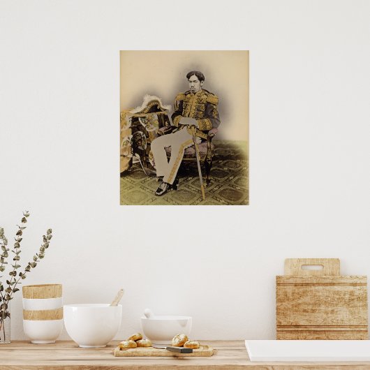 Kaiser Meiji Poster (Küche)