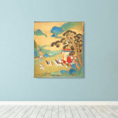 Kaiser Mu Wang von der Chou-Dynastie in Leinwanddruck (Insitu (Holzboden))