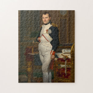 Kaiser Napoleon 1812 von Jacques-Louis David Puzzle
