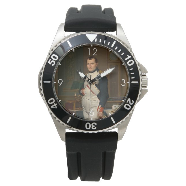 Kaiser Napoleon Bonaparte im Tuileries Armbanduhr (Vorderseite)