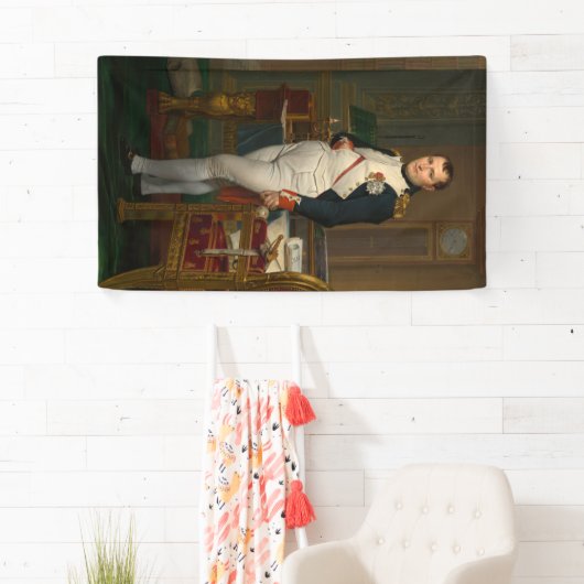 Kaiser Napoleon Bonaparte im Tuileries Banner (Insitu)