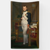 Kaiser Napoleon Bonaparte im Tuileries Banner (Vertikal)