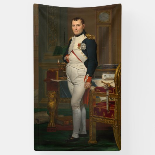 Kaiser Napoleon Bonaparte im Tuileries Banner (Vertikal)