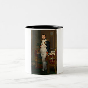 Kaiser Napoleon Bonaparte im Tuileries Zweifarbige Tasse
