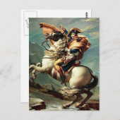 Kaiser Napoleon Boneparte, Frankreich Postkarte (Vorne/Hinten)