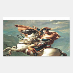 Kaiser Napoleon Boneparte von Frankreich Rechteckiger Aufkleber