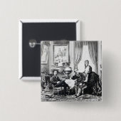 Kaiser Napoleon III Button (Vorne & Hinten)