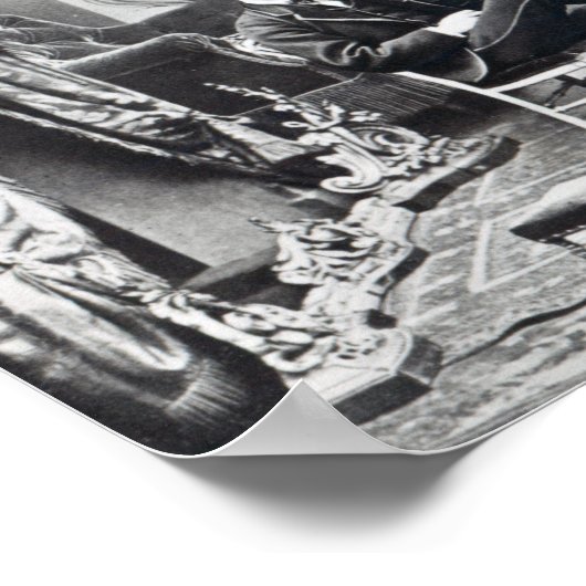 Kaiser Napoleon III Poster (Ecke)