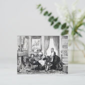Kaiser Napoleon III Postkarte (Stehend Vorderseite)