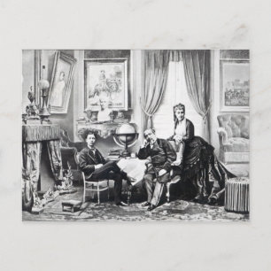 Kaiser Napoleon III Postkarte