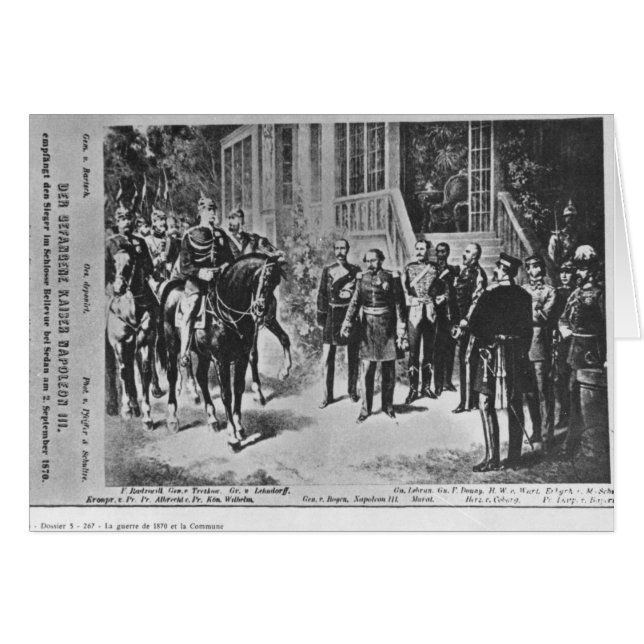 Kaiser Napoleon III und Kaiser Wilhelm I (Vorderseite (Horizontal))