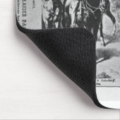 Kaiser Napoleon III und Kaiser Wilhelm I Mousepad (Ecke)