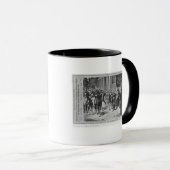 Kaiser Napoleon III und Kaiser Wilhelm I Tasse (VorderseiteRechts)