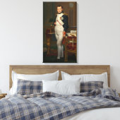 Kaiser Napoleon in seinem Studium an den Tuilerien Leinwanddruck (Insitu (Schlafzimmer))
