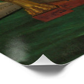 Kaiser Napoleon in seinem Studium an den Tuilerien Poster (Ecke)