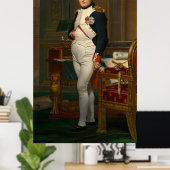 Kaiser Napoleon in seinem Studium an den Tuilerien Poster (Heimbüro)