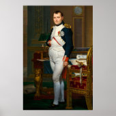 Kaiser Napoleon in seinem Studium an den Tuilerien Poster (Vorne)