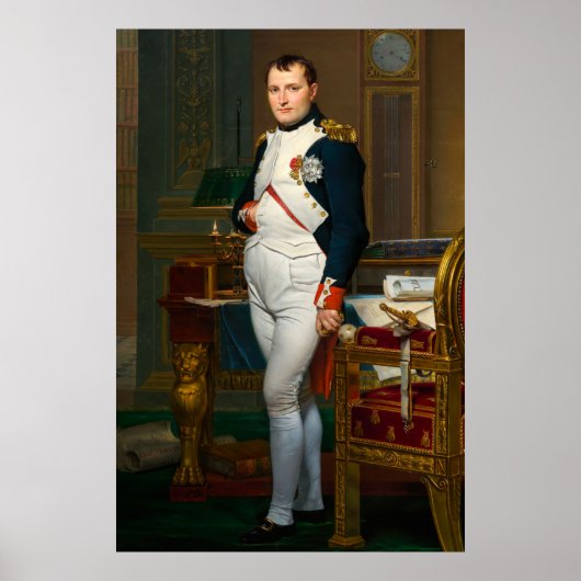 Kaiser Napoleon in seinem Studium an den Tuilerien Poster (Vorne)