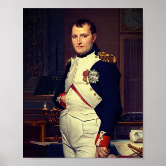 Kaiser Napoleon in seinem Studium an den Tuilerien Poster (Vorne)