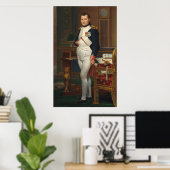 Kaiser Napoleon in seinem Studium an den Tuilerien Poster (Heimbüro)