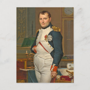 Kaiser Napoleon in seinem Studium an den Tuilerien Postkarte