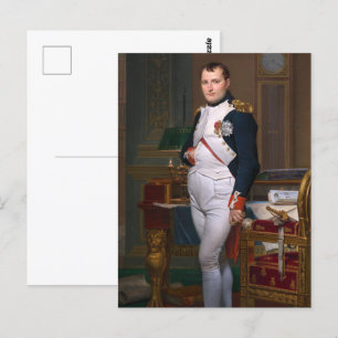 Kaiser Napoleon in seinem Studium an den Tuilerien Postkarte