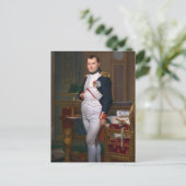 Kaiser Napoleon in seinem Studium an den Tuilerien Postkarte (Stehend Vorderseite)