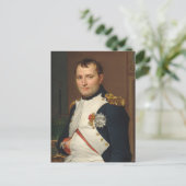 Kaiser Napoleon in seinem Studium an den Tuilerien Postkarte (Stehend Vorderseite)