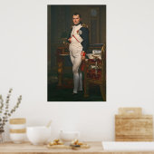 Kaiser Napoleon in seinem Studium in der Tuilerie Poster (Küche)