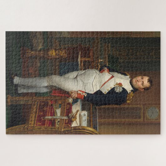 Kaiser Napoleon in seiner Studie in den Tuilerien Puzzle (Horizontal)