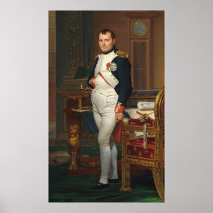 Kaiser Napoleon - Jacques-Louis David Fine Art Poster