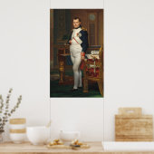 Kaiser Napoleon - Jacques-Louis David Fine Art Poster (Küche)