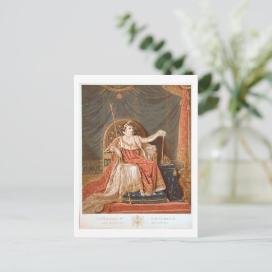 Kaiser Napoleon Postkarte (Stehend Vorderseite)