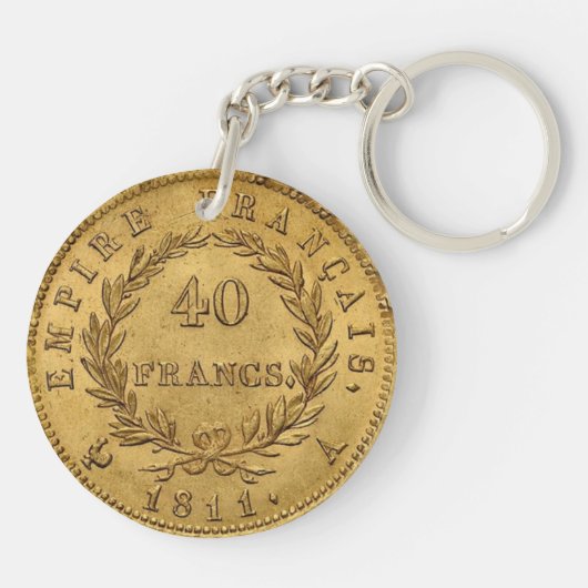Kaiser Napoleon Schlüsselanhänger (Rückseite)