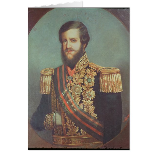 Kaiser Pedros II von Brasilien (Vorne)