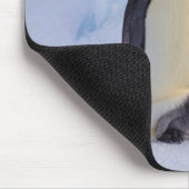 Kaiser Penguin | Aptenodytes Mousepad (Ecke)