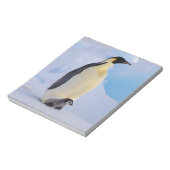 Kaiser Penguin | Aptenodytes Notizblock (Rotiert)